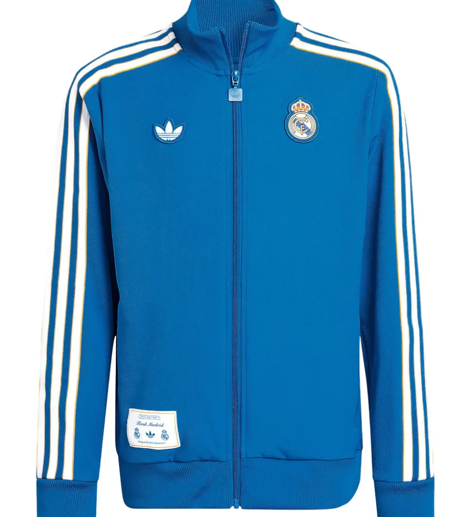 adidas Originals Cardigan - Real Madrid - Blue Bird/Hvid
