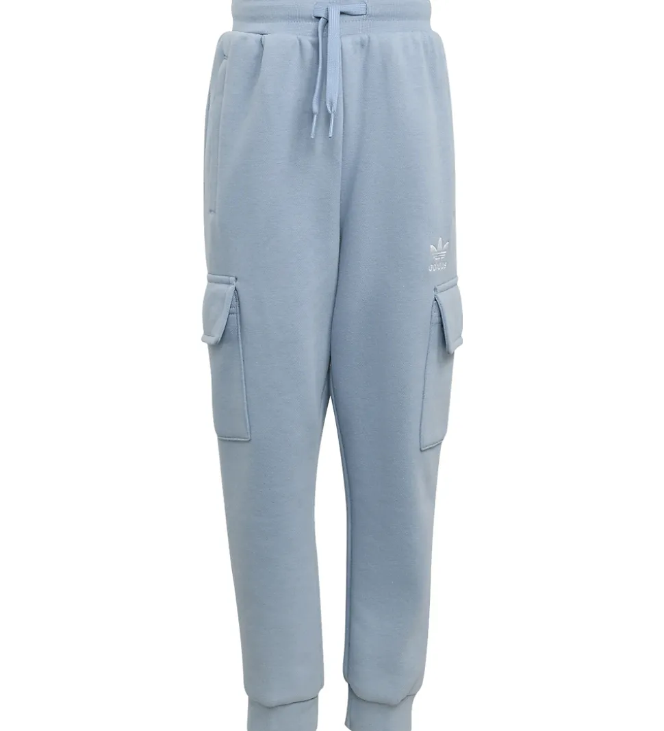 adidas Originals Sweatsæt - Cargo - Tacblu m. Logo