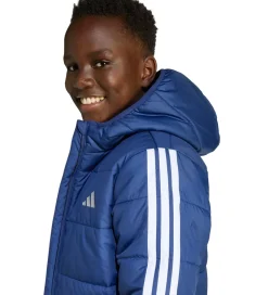 adidas Performance Dynejakke - J Ess 3S - Dkblue/White