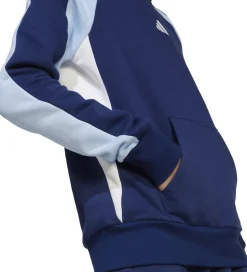 adidas Performance Hættetrøje - J CB FL HD - Dkblue/Globlu/Hvid