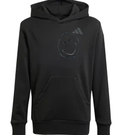adidas Performance Hættetrøje - J SMI - Sort/Hvid