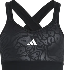 adidas Performance Træningstop - Sort m. Hvid