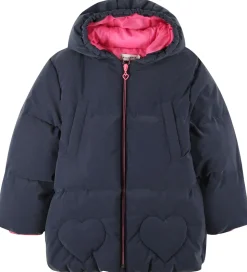 Billieblush Dynejakke - Navy/Pink