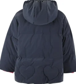 Billieblush Dynejakke - Navy/Pink