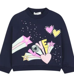 Billieblush Sweatshirt - Navy m. Print