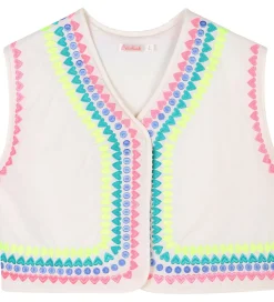 Billieblush Vest - Ivory m. Neon