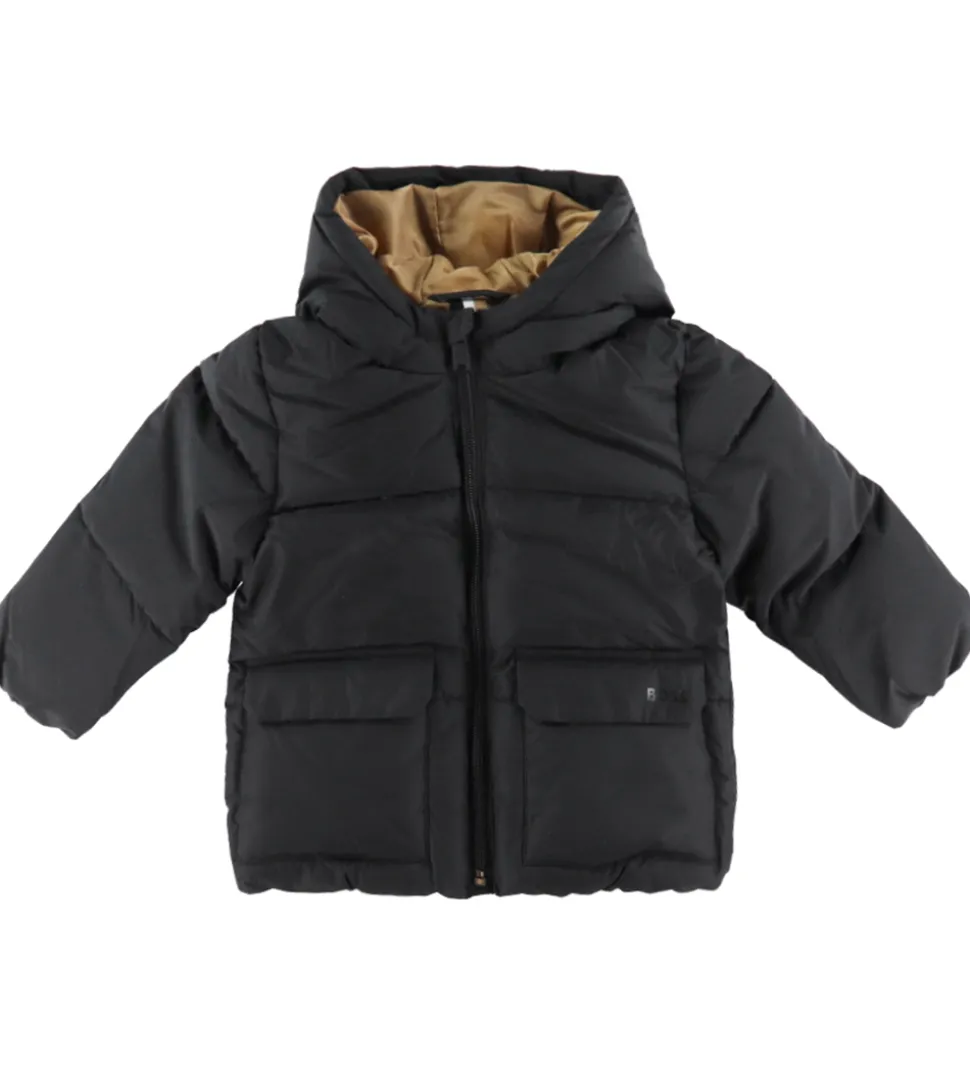 BOSS Dynejakke - Sort