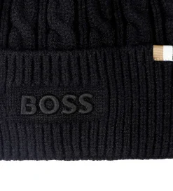 BOSS Hue - Strik - Sort