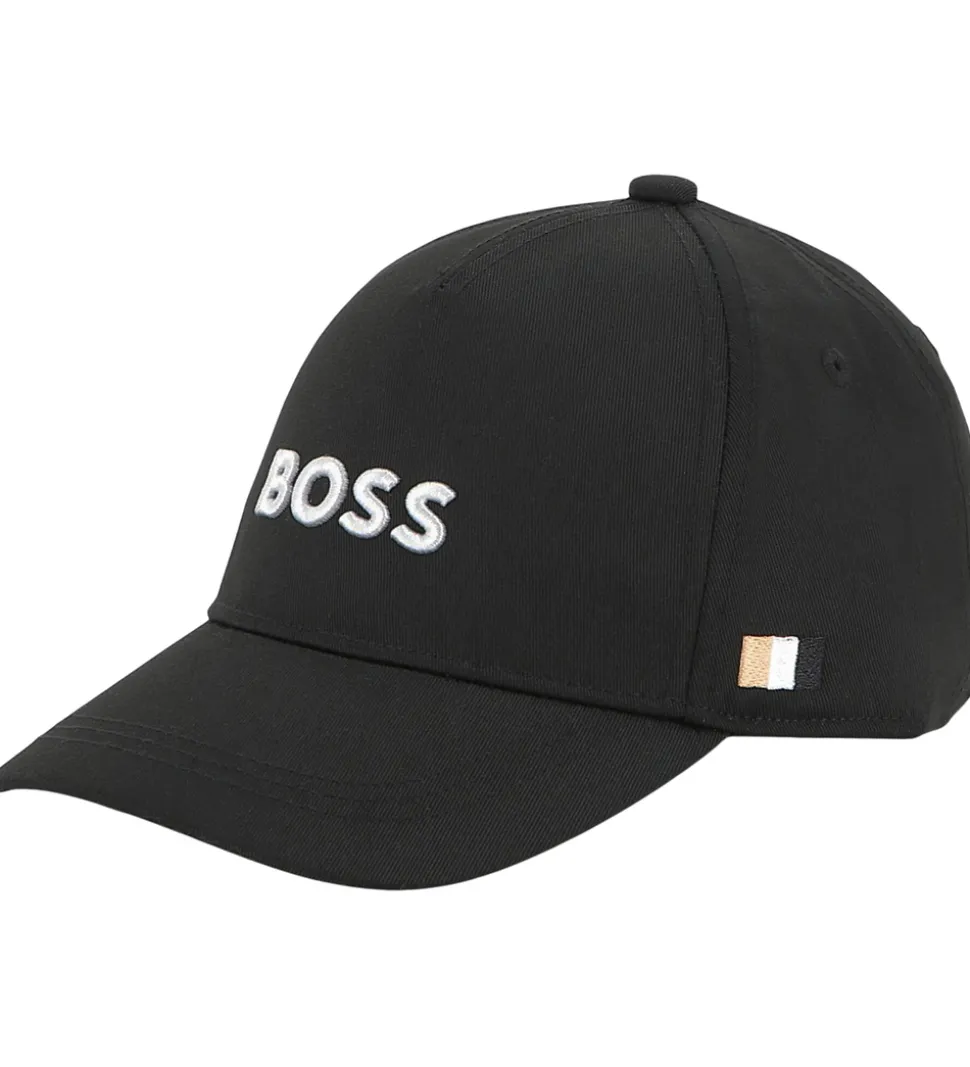 BOSS Kasket - Sort m. Logo