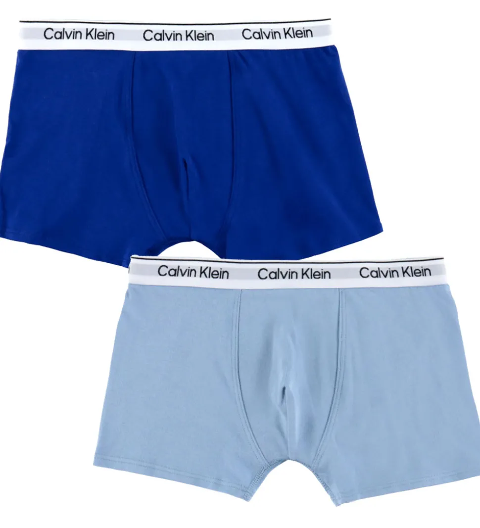 Calvin Klein Boxershorts - 2-pak - Faded Denim/Bold Blue