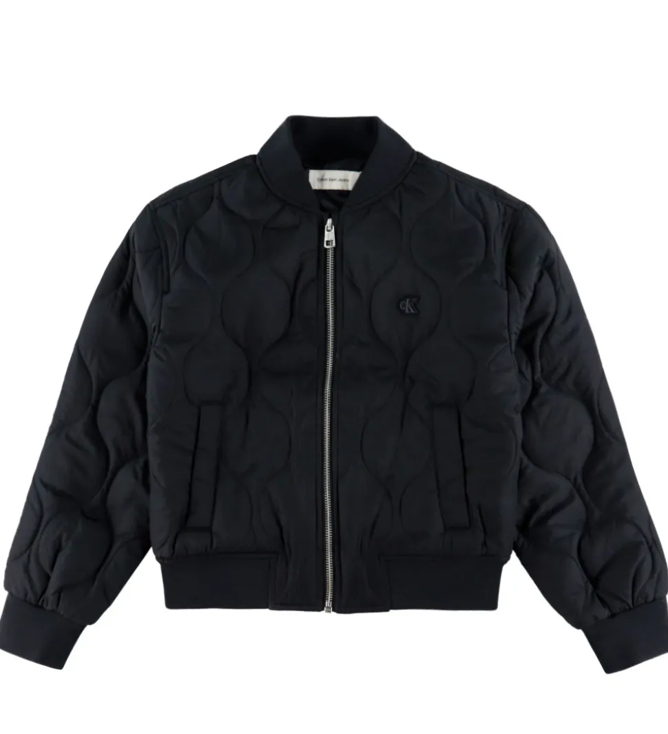 Calvin Klein Dynejakke - Quilted - Sort