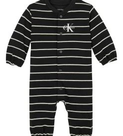 Calvin Klein Heldragt - Sweat - Monogram - Ck Black/Whitecap Gra