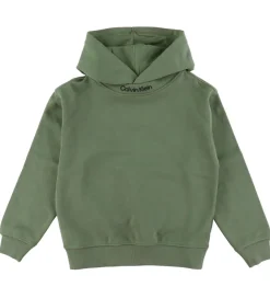Calvin Klein Hættetrøje - Dusty Olive Green