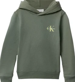 Calvin Klein Hættetrøje - Monogram - Thyme