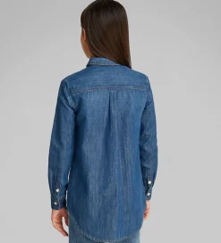 Calvin Klein Skjorte - Denim - Mid Serenity Blue