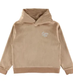 Calvin Klein Sæt - Hættetrøje/Bukser - Fløjl - Woodsmoke