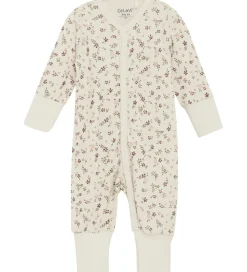 CeLaVi Heldragt - Uld - Marron m. Blomster