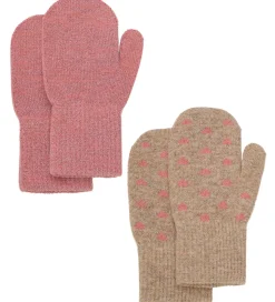 CeLaVi Luffer - Uld/Nylon - 2-pak - Brick Dust