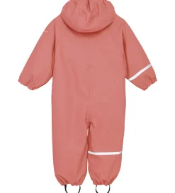 CeLaVi Regndragt m. Fleece - PU - Brick Dust