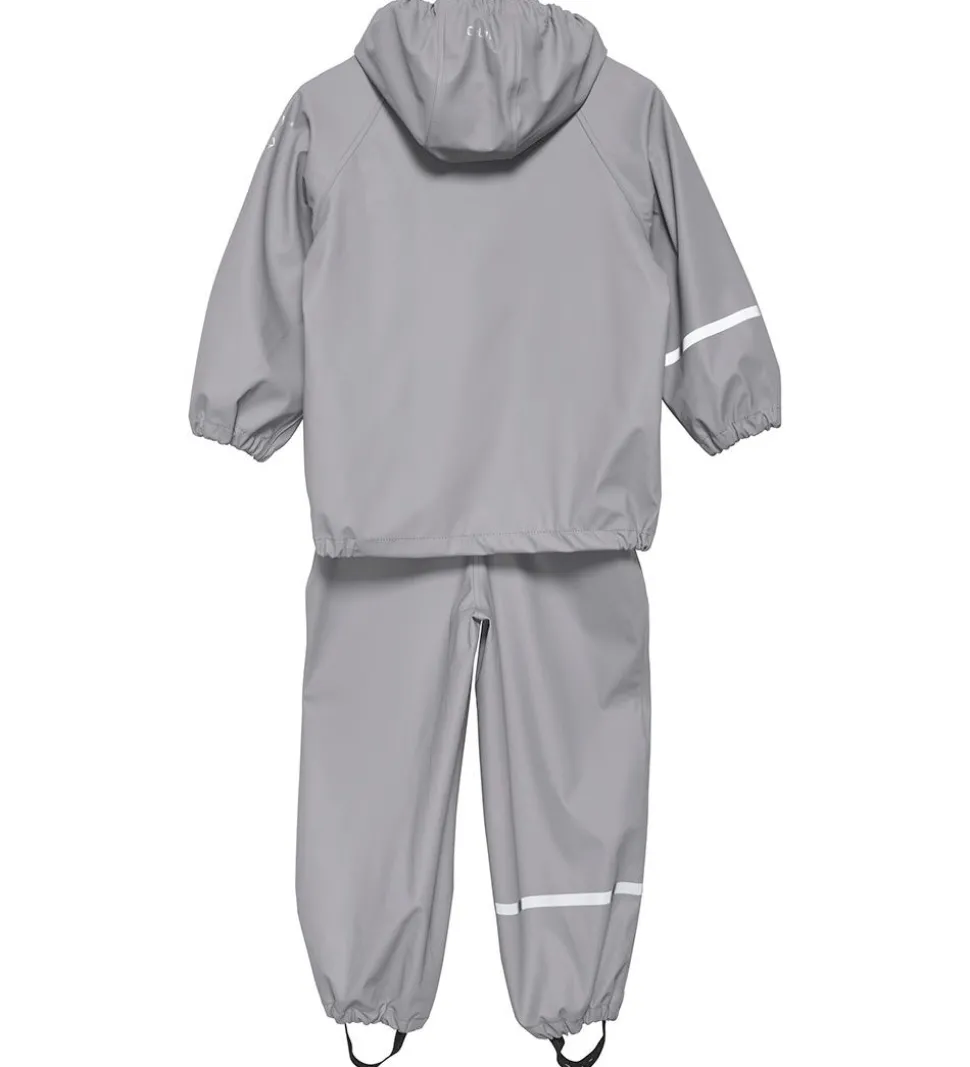 CeLaVi Regntøj m. Seler - PU - Gull