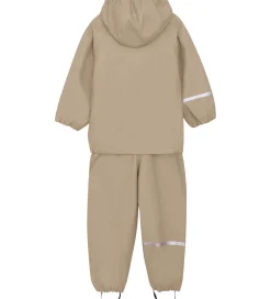 CeLaVi Regntøj m. Seler - PU - White Pepper