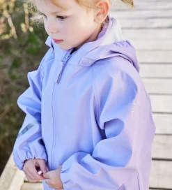 CeLaVi Regntøj m. Seler - Recycled PU - Purple Rose