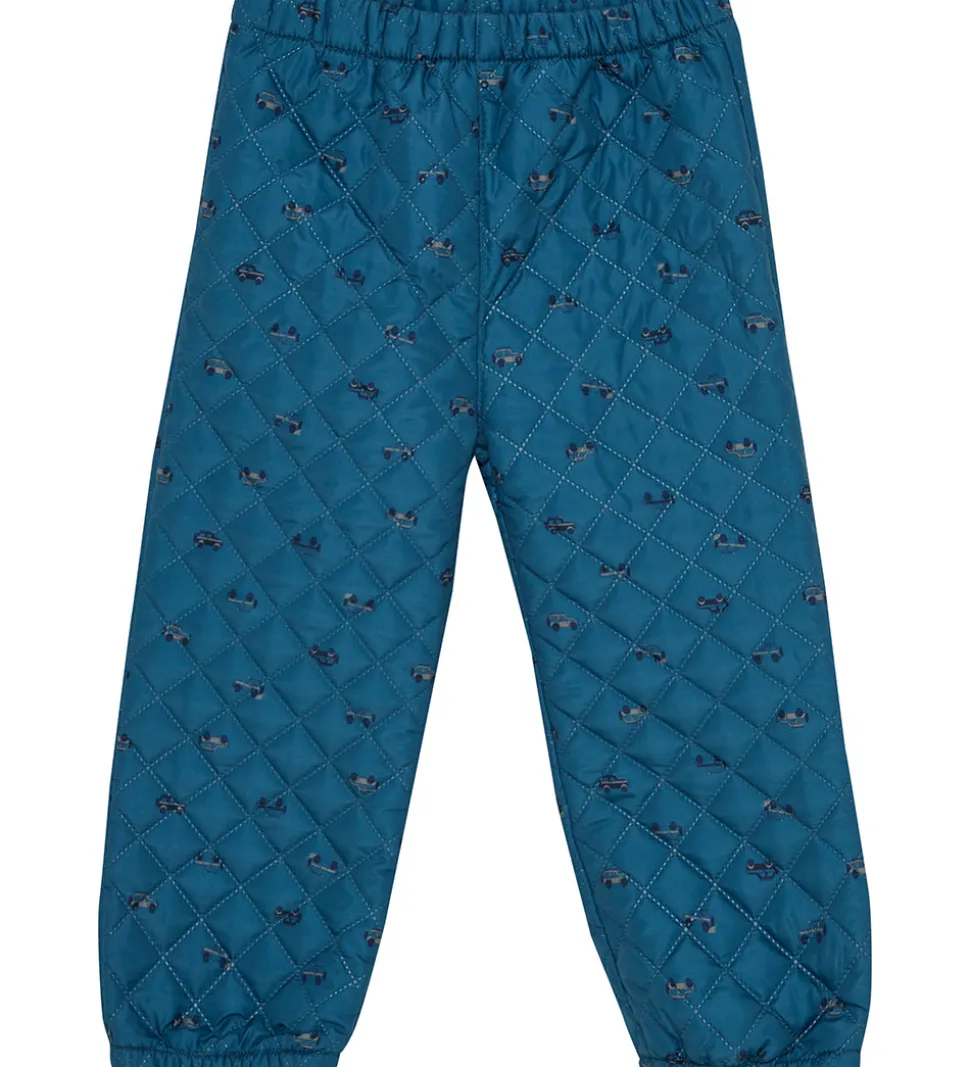 CeLaVi Termotøj - Ice Blue m. Biler