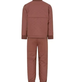 CeLaVi Termotøj m. Fleece - Coated - Mahogany