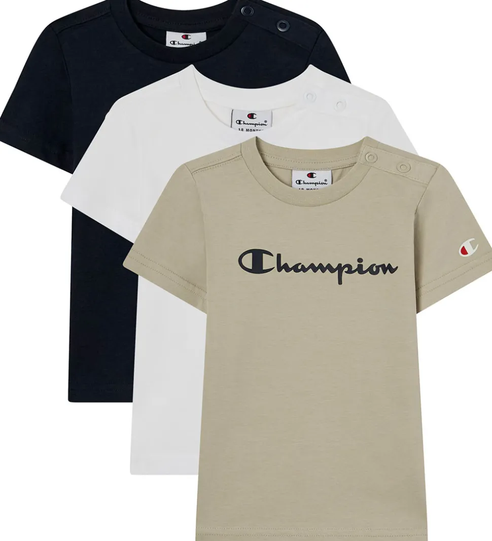 Champion T-shirts - 3-pak - Sky Captain