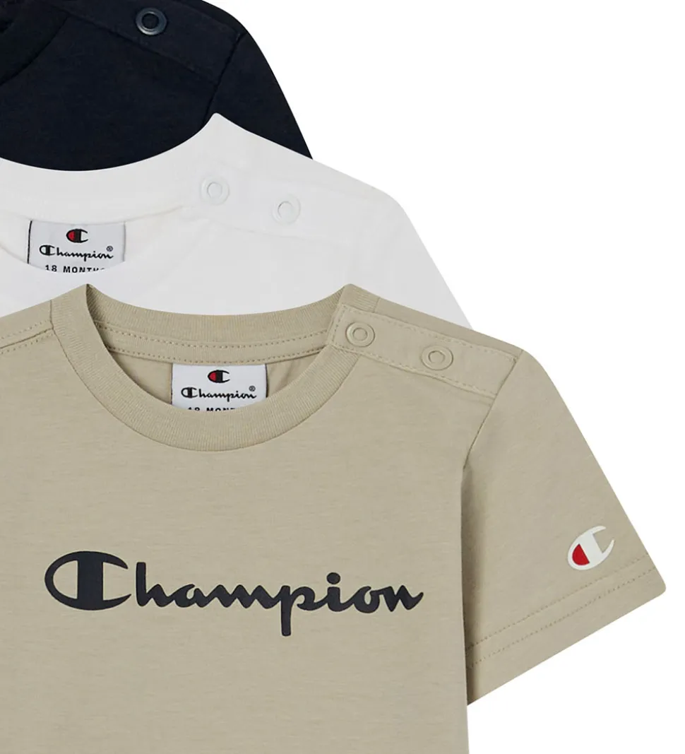 Champion T-shirts - 3-pak - Sky Captain