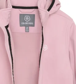 Coler Kids Softshelljakke m. Fleece - Bleached Mauve