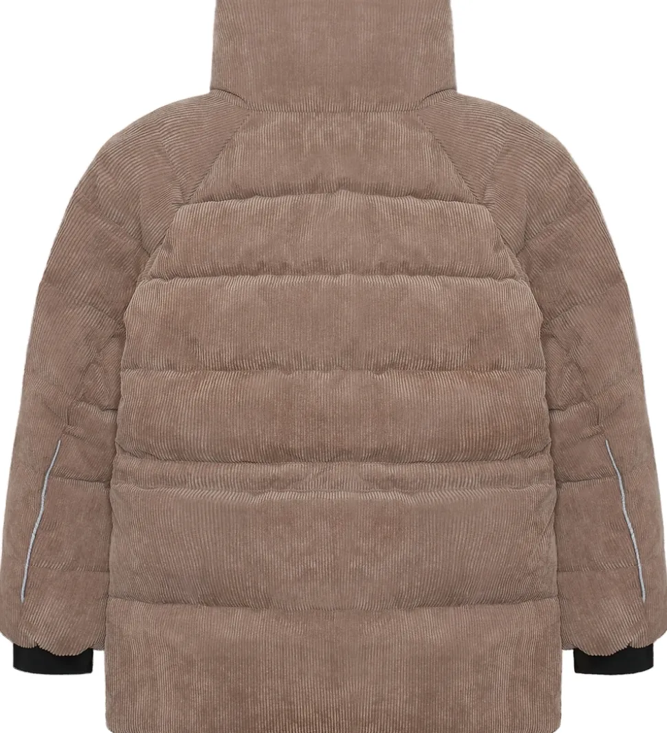 Color Kids Dynejakke - Fløjl - String - Fossil