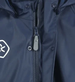 Color Kids Regntøj m. Seler - PU - Dress Blues