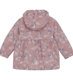 Color Kids Sommerjakke - Woodrose m. Enhjørninger