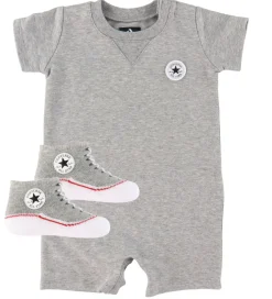 Converse Sæt - Sommerdragt/Strømper - Gråmeleret