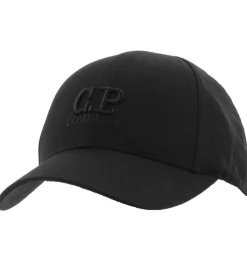 C.P. Company Kasket m. Fleece - Sort