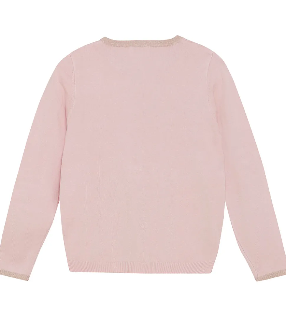 Creamie Cardigan - Pointelle - Strik - Lotus