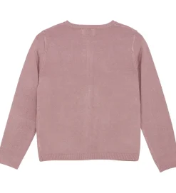 Creamie Cardigan - Viskose/Nylon - Pointelle - Woodrose