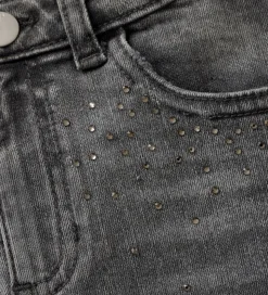 Creamie Nederdel - Light Grey Denim