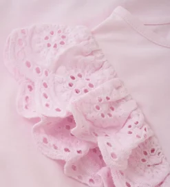 Creamie Top - Lace - Ballerina m. Hulmønster