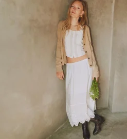 Designers Remix Nederdel - Vera Broderie - Cream