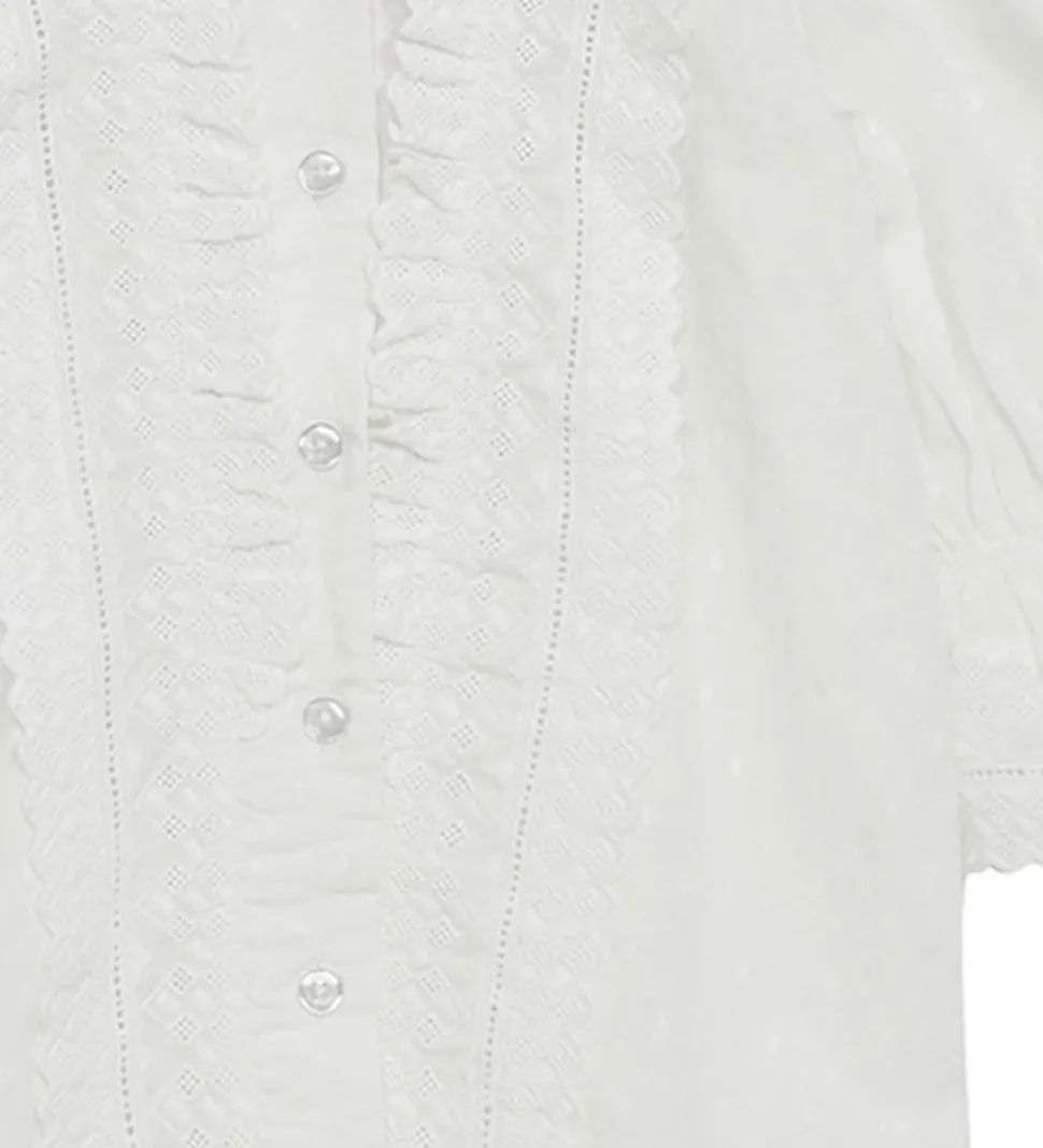 Designers Remix Skjorte - Velma Lace - Cream