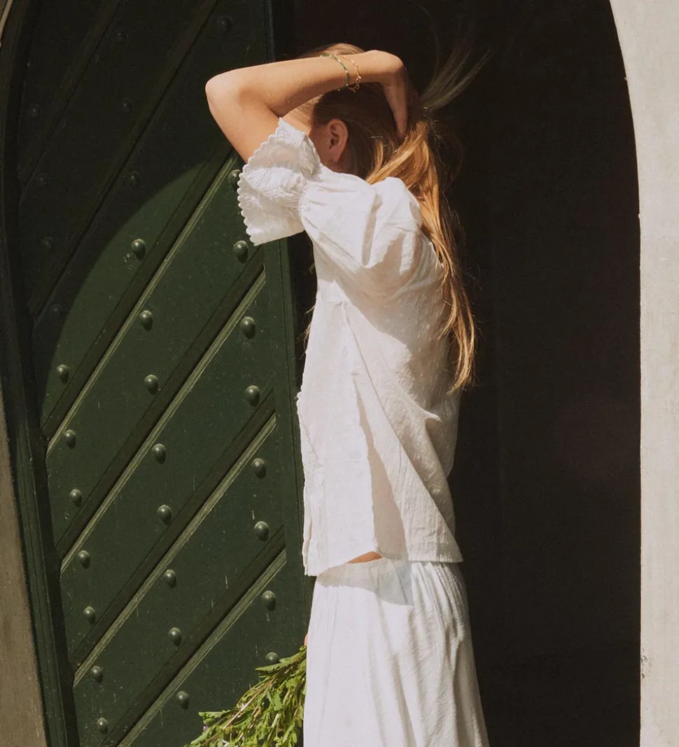 Designers Remix Skjorte - Velma Lace - Cream