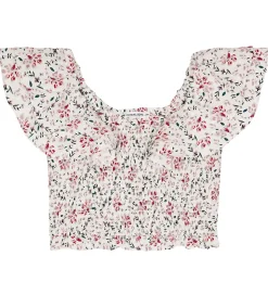 Designers Remix Top - Sandrine - White Flower Print