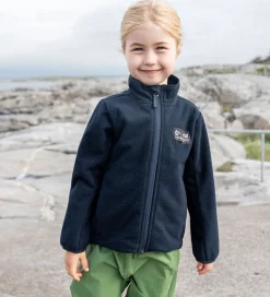 Didriksons Fleecejakke - Muskot - Dark Night Blue