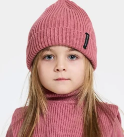 Didriksons Hue - Strik/Rib - Bus - Heather Pink