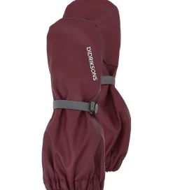 Didriksons Luffer m. Fleece - PU - Pileglove - Anemon Red