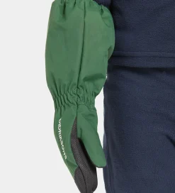 Didriksons Luffer m. Fleece - Shell - Pine Green