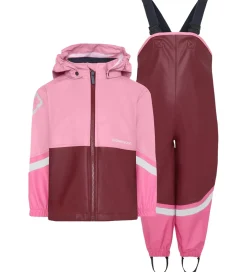 Didriksons Regntøj m. Seler - Waterman - PU - Anemon Red