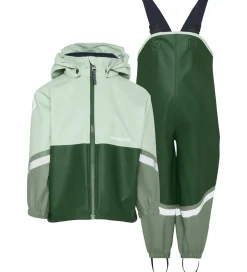 Didriksons Regntøj m. Seler - Waterman - PU - Pine Green